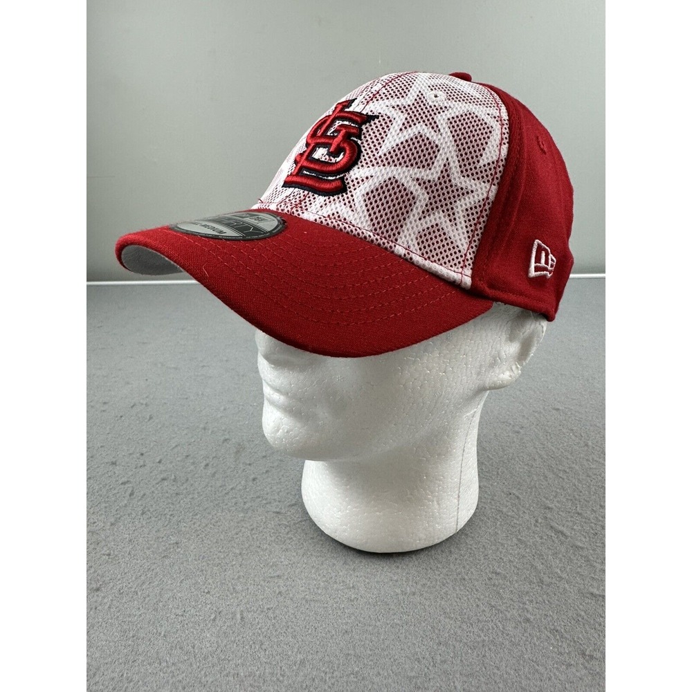 St. Louis Cardinals July 4th Red with Stars & Stripes 39Thirty New Era Hat S/M